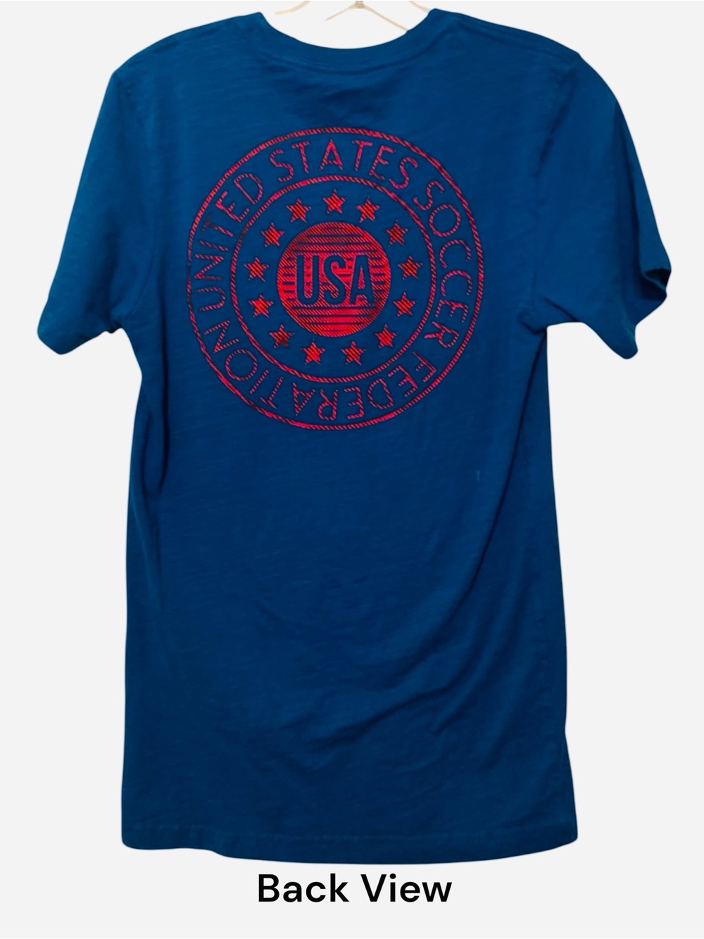 Nike Team USA United States Soccer Federation Slim Fit Tee S